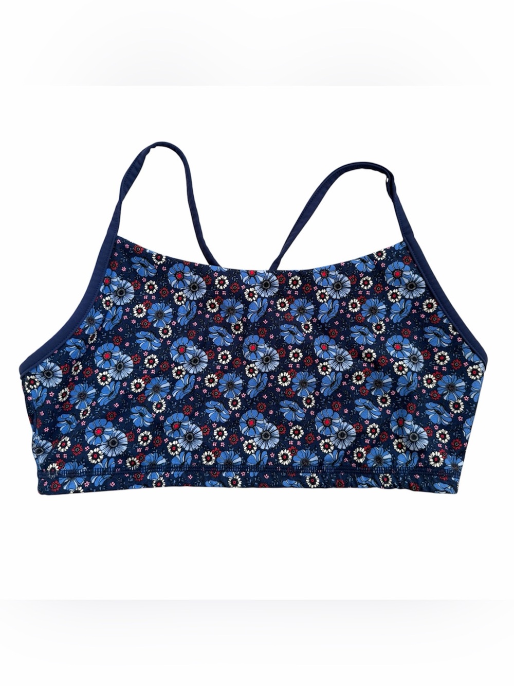 BuffBunny Reversible Floral Sports Bra